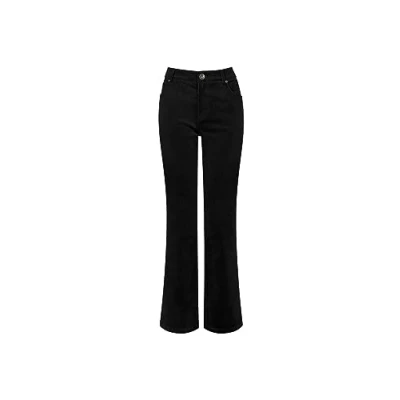 Image of Joe Browns Women&#039;s Bootcut Cords Corduroys, Black, 18