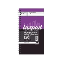 Image of Silvine Luxpad Wirebound Things To Do Pad 120 Pages 280x150mm 221