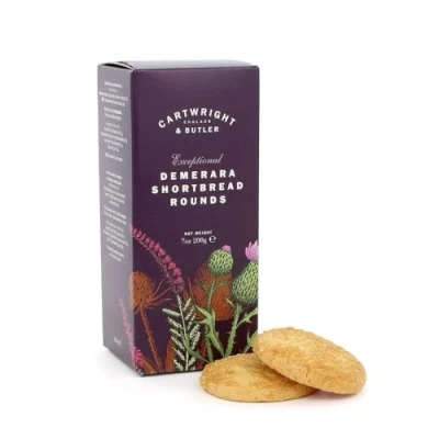 Image of Cartwright &amp; Butler Demerara Shortbread In Carton