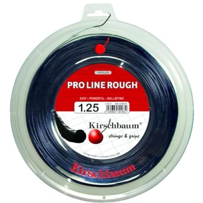 Image of Kirschbaum Set Pro Line II Rough Tennis String 1.20mm/18 Gauge, Black