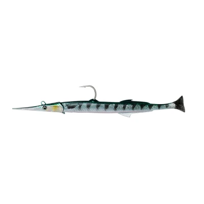 Image of Savage Gear 3D Needlefish Pulsetail 18cm 26g Sinking Barracuda (2+1pcs) Sea fishing lure