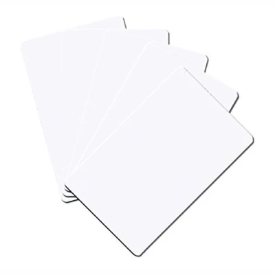 Image of 5 x NFC Visit Cards Tags NXP Chip NTAG215 504 Bytes Memory White Hard PVC Business High Scan Strength Compatible with Tagmo Amiibo