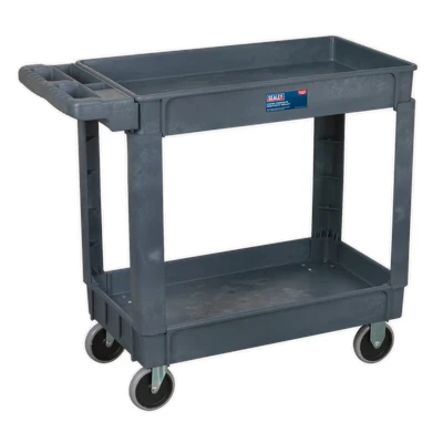 Image of Sealey Trolley 2 Level Composite, Heavy Duty