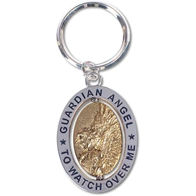 Image of AngelStar Guardian Angel to Watch Over Me Keychain