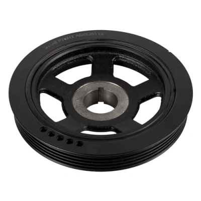 Image of 231242A000, 231242A001, 231242A002, 231242A003 crankshaft Pulley BLUE PRINT ADG06112 156mm 5 for KIA: Sportage III, Picanto I
