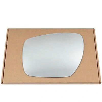 Image of Less4spares Wing Mirror Glass Left Compatible with Mazda 5 2005 2015 STICK ON Passenger Near Side Convex