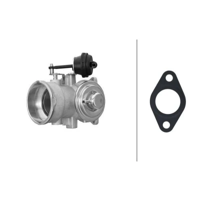 Image of 070128070C, 070128070F EGR valve HELLA 6NU 014 865 621 Pneumatic with gaskets/seals VOLKSWAGEN: Touareg I