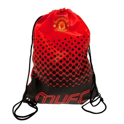 Image of Manchester United FC 2427 Children&#039;s Unisex Drawstring Bag, Red
