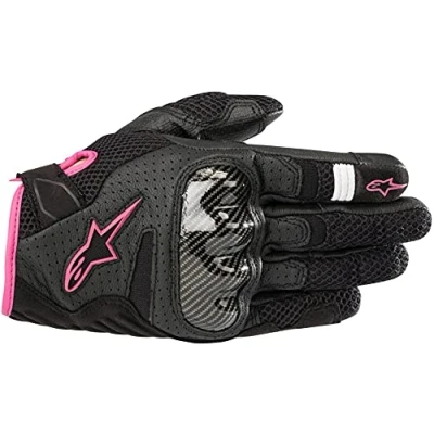 Image of Alpinestars Motorcycle Gloves Stella Smx 1 Air V2 Black, XS