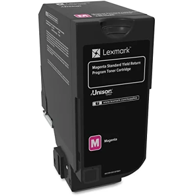 Image of Lexmark 74C1SM0 Magenta Toner Cartridge for CS720, CS725, CX725