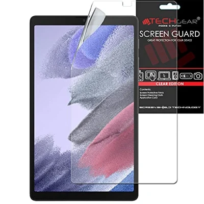 Image of TECHGEAR Galaxy Tab A7 Lite 8.7&quot; Screen Protectors (SM T220 / SM T225), Ultra CLEAR Protector Guard Cover Designed for Samsung 2021