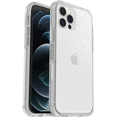 Image of OtterBox Symmetry Clear Case IPhone 12 / Pro, Shockproof, Drop Proof, Protective Thin Case, 3x Tested To Military Standard, Stardust
