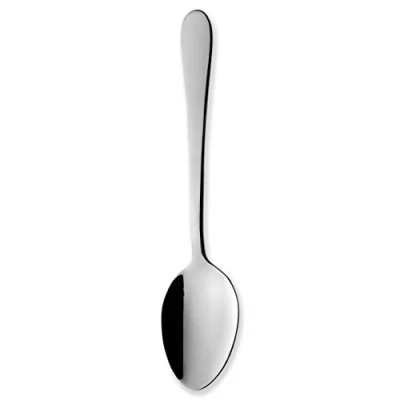 Image of Grunwerg Windsor Carded 2 Piece Serving Spoon Set 2TFTKWDR/C, 18/0 Stainless Steel, Black