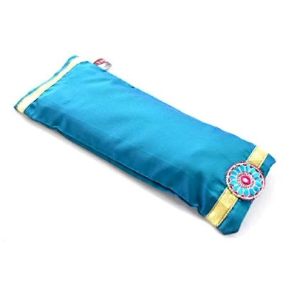 Image of Yoga United Luxury Eye Pillow Sky Blue