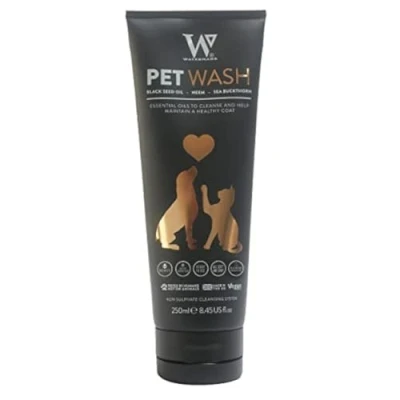 Image of Pet Dog Shampoo For Itchy Skin, Antifungal Dogs &amp; Cats Sensitive Skin. Ready to use. Skin Cooling First Aid Relief Rashes, Cuts Grazes, Mange Irritation