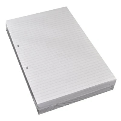 Image of RHINO A4 Loose Leaf Lined Paper, 500 Sheets / 1000 Page, 8mm Hole Punched, School &amp; Office Stationery Supplies