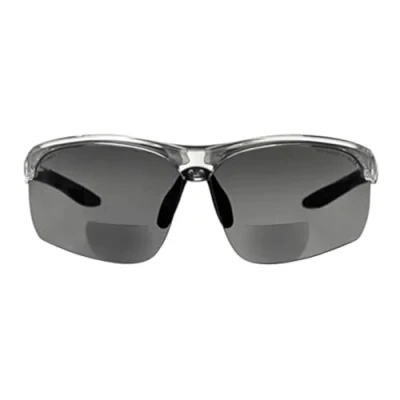 Image of voltX &#039;CONSTRUCTOR ULTIMATE&#039; Bifocal Reading Safety Glasses EN166FT certified PREMIUM Cycling Sports Bifocals Anti Fog Coated UV400 lens (+2.5 Dioptre, ULTIMATE Smoke)