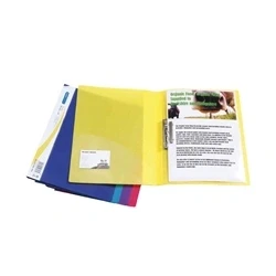Image of Rapesco Clamp Binder A4 Assorted (10 Pack) 0