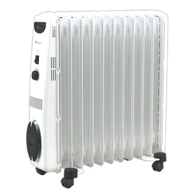 Image of Sealey Oil Filled Radiator 2500W/230V 11 Element