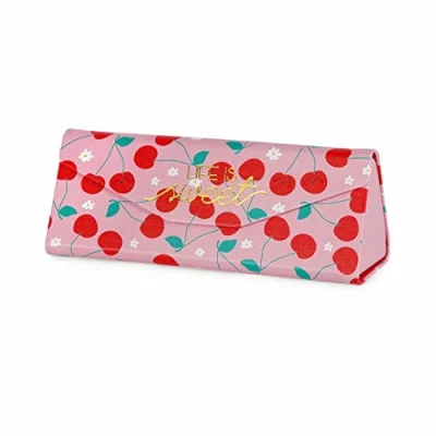Image of Legami Women&#039;s Folding Glasses Holder Case, Cherry, One Size