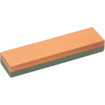 Image of Faithfull FalOS4C 100x25x12.5mm aluminium oxide oilstone, Brown