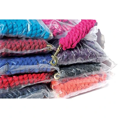 Image of rhinegold Lead Rope turquoise, one size