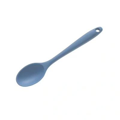 Image of Wiltshire Mini Silicone Serving Spoon, Cooking Heat Resistant Utensil, Non Stick, Scratch, Petrol Blue, 20.2x4.4x1.8cm