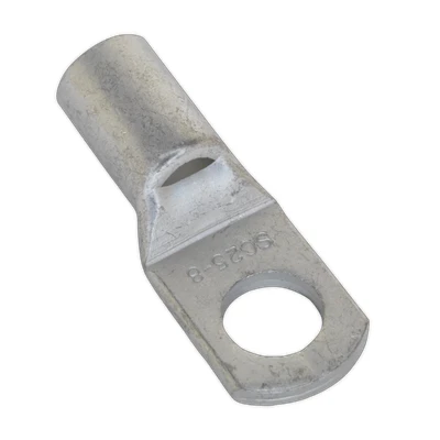 Image of Sealey Copper Lug Terminal 25mm² x 8mm Pack of 10