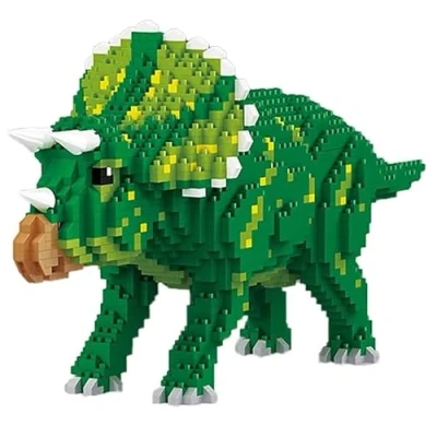 Image of Balody Figure to assemble with nanoblocks. Triceratops.