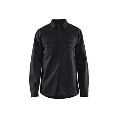Image of Blaklader 322615049900XS Flame Retardant Shirt, Black, X Small