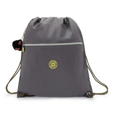 Image of Kipling SUPERTABOO Medium backpack, Back to Grey (Grey)