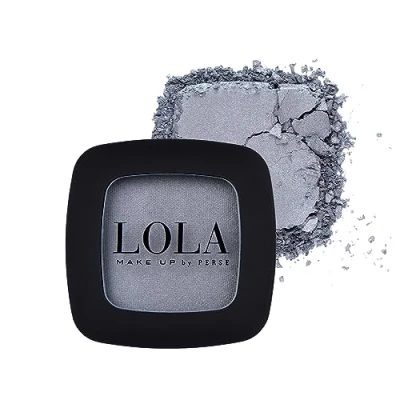 Image of Lola Make Up Mono Eyeshadow, Dark Grey, Satin, Rich Intense Pigmentation, High Coverage, Use Wet &amp; Dry, All Skin Tone, Mineral Oil Free, Vegan Cruelty No. 012