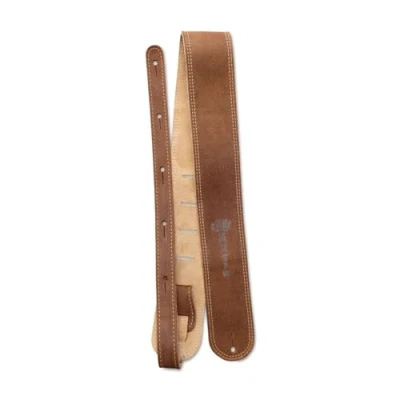 Image of Martin Ball Leather/Suede Guitar Strap Distressed