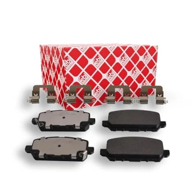 Image of 43022T2JH00, 43022T2JH01, 43022T7JH01, 43022T8MG00, 43022T8MG01 Brake pad set FEBI BILSTEIN 116406 HONDA: HR V II