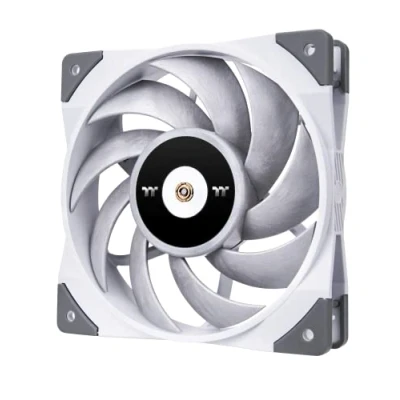 Image of Thermaltake ToughFan 12 White High Static Pressure 2000 PWM, Metal Reinforced Motor Hub, Gen.2 Hydraulic Bearing 120mm Case/Radiator Fan, Single Pack, CL F117 PL12WT A