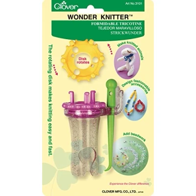Image of Clover Wonder Knitter, Pink, 1