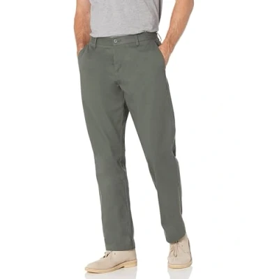 Image of Amazon Essentials Men&#039;s Classic Fit Wrinkle Resistant Flat Front Chino Trouser (Available in Big &amp; Tall), Olive, 38W / 36L