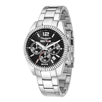 Image of Sector Men&#039;s Analogue Quartz Watch with Stainless Steel Strap R3273676003