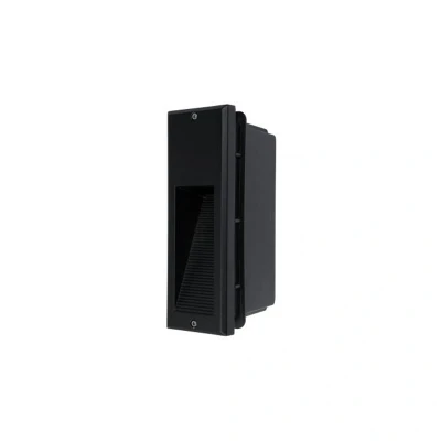 Image of LED Brick Light 3W 22 Degree Beam Angle Vertical Black Kosnic Epping