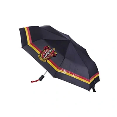 Image of CERDÁ LIFE&#039;S LITTLE MOMENTS Plegable Automatico Cambia de Color Con EL Agua Paraguas Harry Potter [ Gryffindor ] Talla Adulto Licencia Oficial Warner Bros, Fibreglass, Multicoloured, única