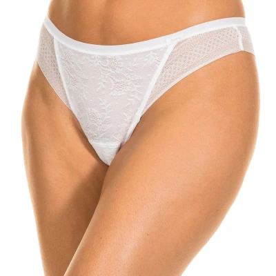 Image of Janira Womens Magic Band Brazilian effect panties breathable fabric 1031622 women White Size Small