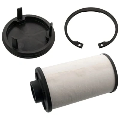 Image of 28107842840 Transmission Filter BLUE PRINT ADBP210098 with lid, seal ring BMW: 5 Saloon, 3 Coupe, 6 Coupe