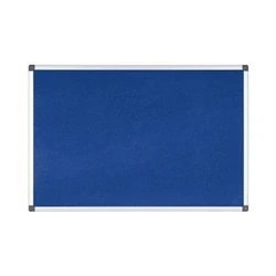 Image of Bi Office Maya Notice Board Blue Felt