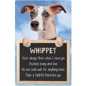 Image of Faithful Friends WHIPPET 3D SIGN