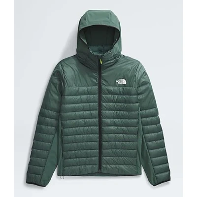 Image of The North Face Terra PEAK Hybrid Hoodie Outdoor jacket, Men&#039;s, Size: Medium, Duck green