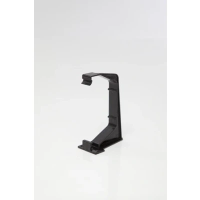 Image of POLYPIPE RS209 Black Fascia Bracket for 112mm Square guttering System (Pack of 3)