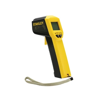 Image of Stanley STHT0 77365 Digital Infrared Thermometer, Black/Yellow
