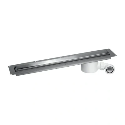 Image of McAlpine Slimline Brushed 1000mm Channel Drain CD1000 O B