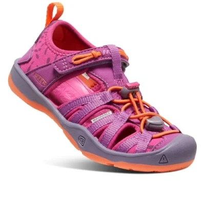 Image of KEEN Moxie Sandal, Purple Wine/Nasturtium, 10 UK Child