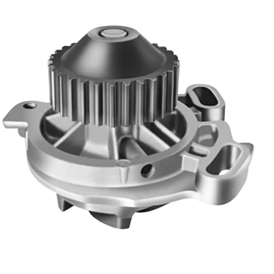 Image of 034121004, 034121004A, 034121004X, 034121004Y, 034121005D Water pump VALEO 506132 with belt pulley gaskets/seals without lid AUDI: Coupe B3